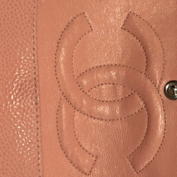 Chanel Pink Quilted Leather Chain Bag - Picture 14 of 16